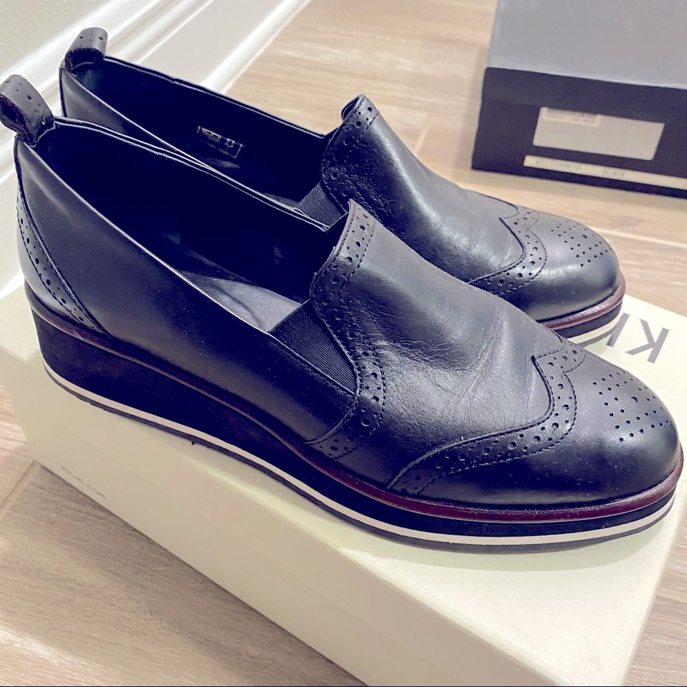 Leather shoes